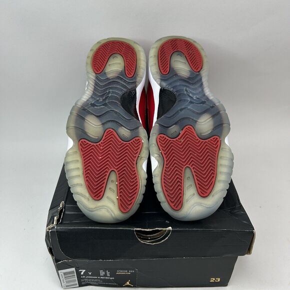 Nike Air Jordan 11 XI Retro GS “Win Like 96/Gym Red” 2023 - Picture 7 of 8
